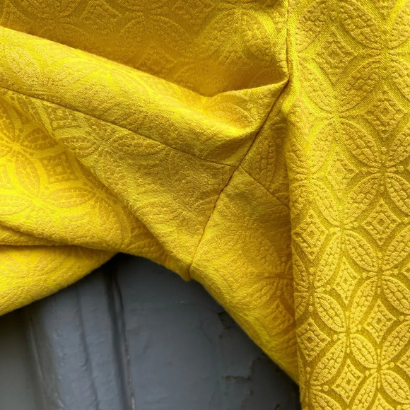 Banana Republic Symona Brocade crop Pants, size 8 - Picture 7 of 10